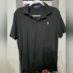 Ralph Lauren Black Polo Shirt